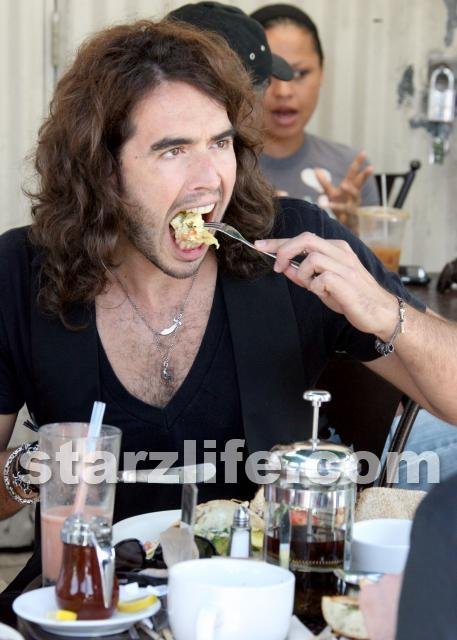 Russel Brand hates Bush and loves Obama