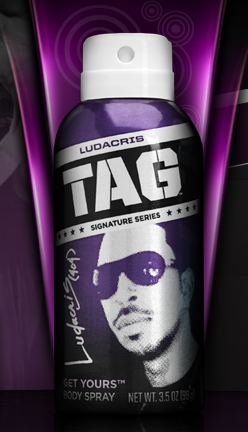 TAG body spray ludacris