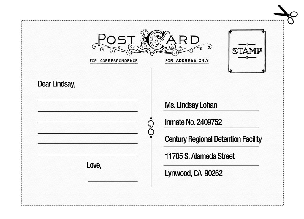 Be Lindsay's Prison Pen Pal StarzLife